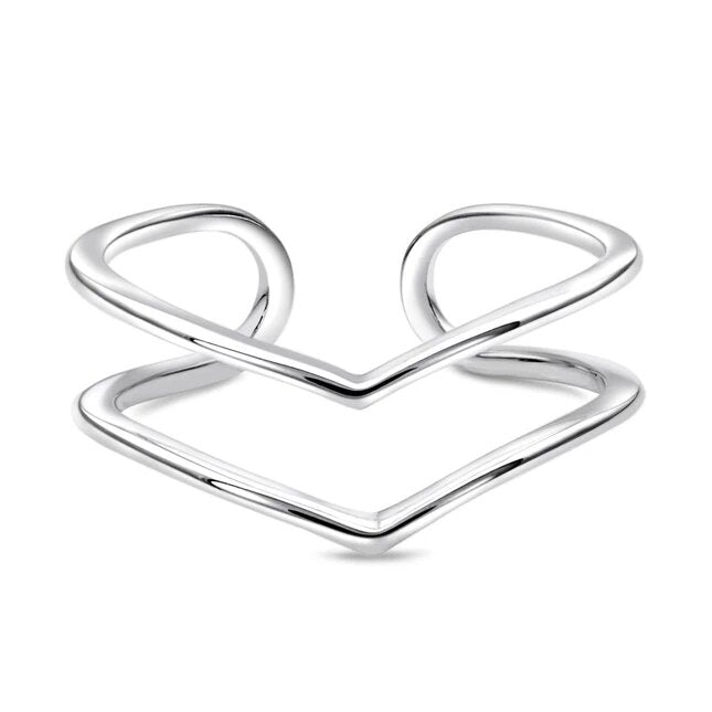 Silver Ring - Two Lovers-MM-Juri Elle
