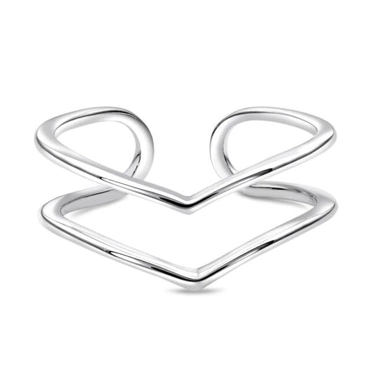 Silver Ring - Two Lovers-MM-Juri Elle