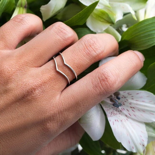 Silver Ring - Two Lovers-MM-Juri Elle
