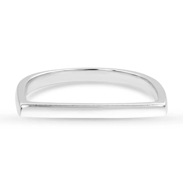 Silver Ring - Simplistic Line-MM-Juri Elle