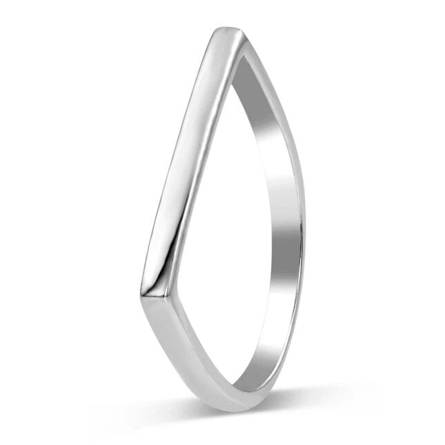 Silver Ring - Simplistic Line-MM-Juri Elle