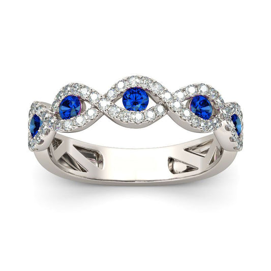 Twist Sterling Silver Women's Band-JE-Juri Elle