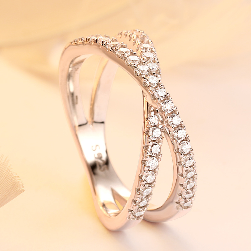 Infinity Round Cut Sterling Ring For Women-TL-Juri Elle