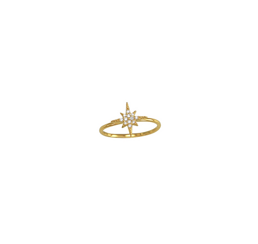 Pave Starburst Ring-J&CO-Juri Elle