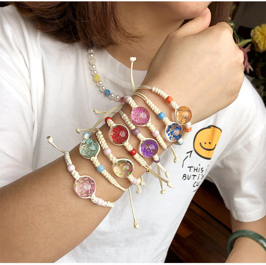 Bohemian Life Flower Bracelet