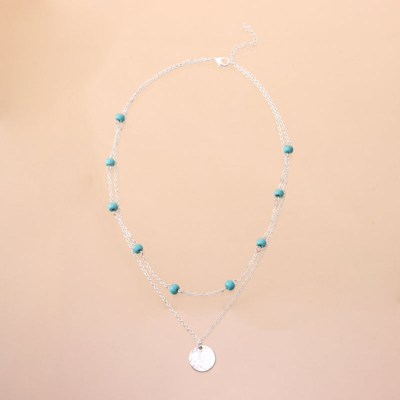Bohemian Double Sequined Turquoise