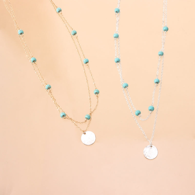 Bohemian Double Sequined Turquoise
