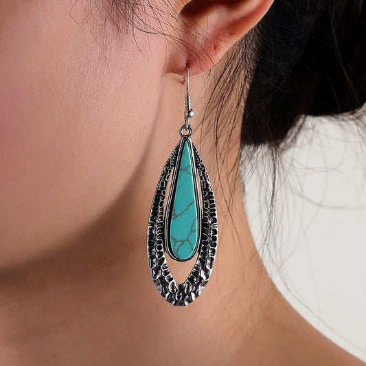Bohemian Oval Earrings
