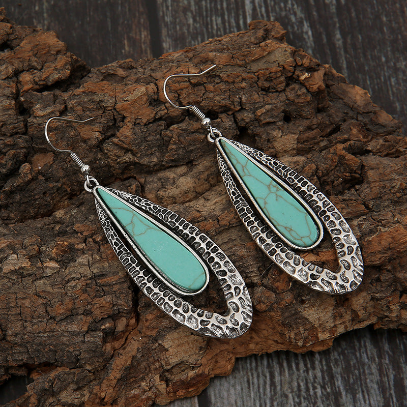 Bohemian Oval Earrings