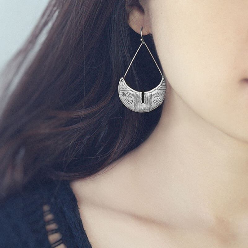 Bohemian Sterling Silver Earrings