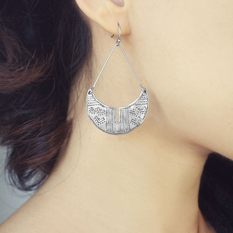 Bohemian Sterling Silver Earrings
