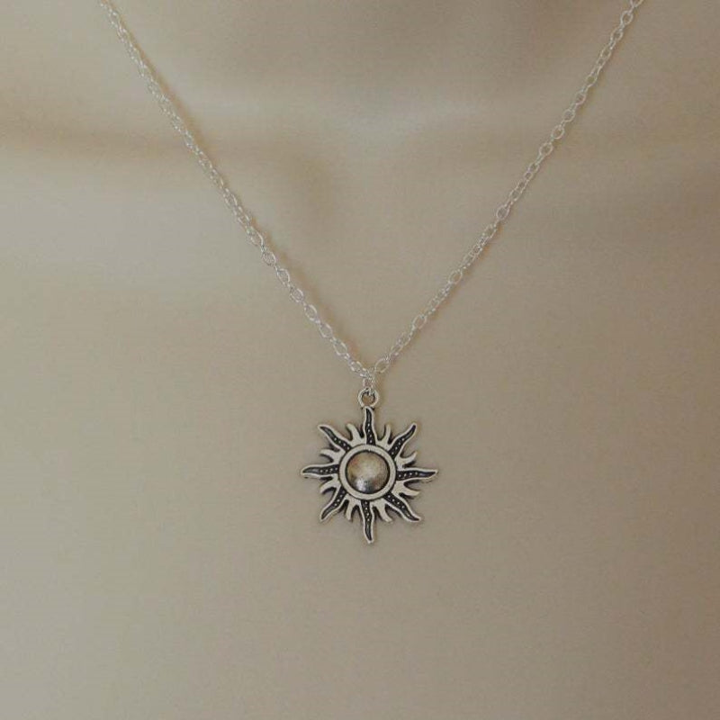 Bohemian Sun and Moon Pendant