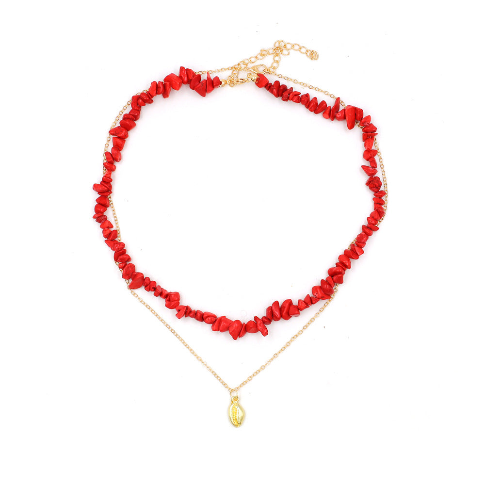 Bohemian Turquoise Versatile Clavicle Chain