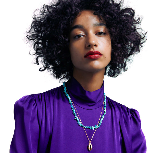 Bohemian Turquoise Versatile Clavicle Chain
