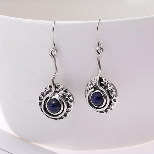 Bohemian Vintage Blue Earrings