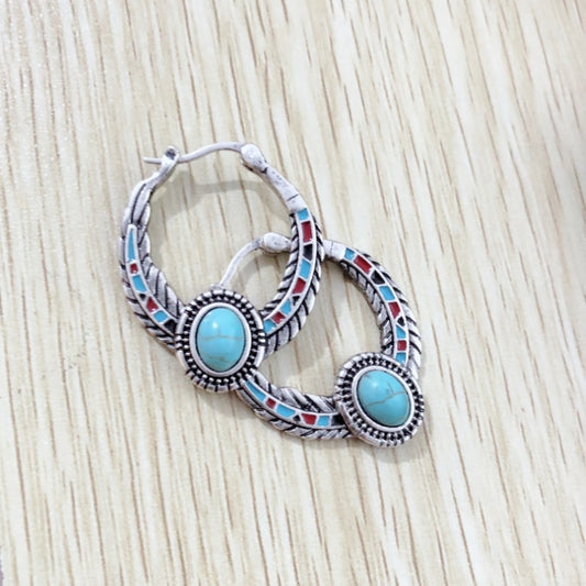 Bohemian Eagle Feather Earrings