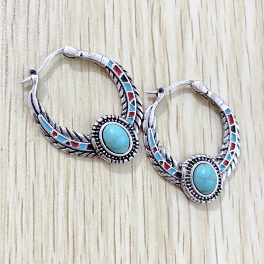 Bohemian Eagle Feather Earrings