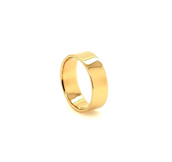 Thick Stacking Ring Gold-J&CO-Juri Elle