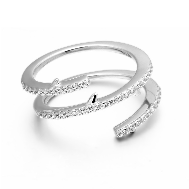 Simple Classic Sterling Silver Ring-TL-Juri Elle