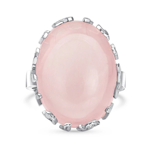 Rose Quartz Ring - Bohemia-MM-Juri Elle