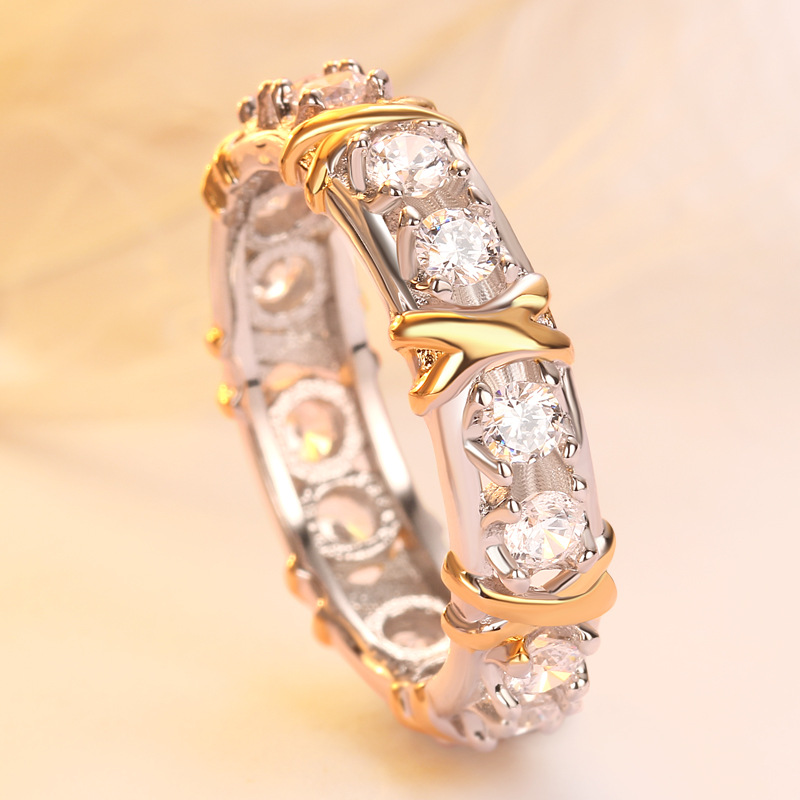 Vantage Round Cut Sterling Silver Ring-TL-Juri Elle