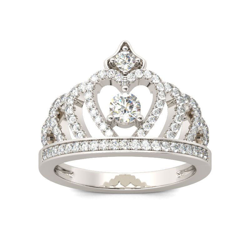 Classic Crown Sterling Silver Ring-JE-Juri Elle