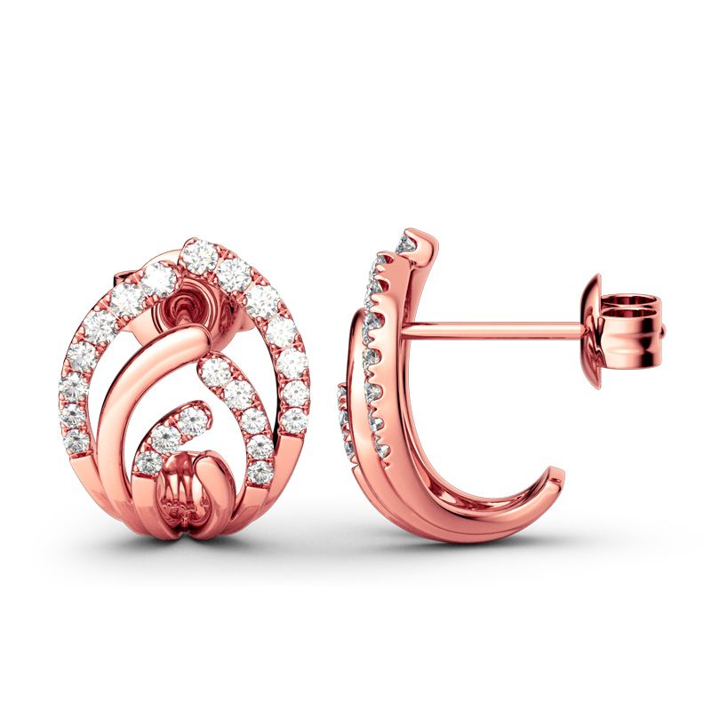 Classic Sterling Silver Stud Earrings-JE-Juri Elle