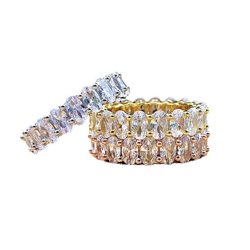 Bague en argent sterling Amour éternel