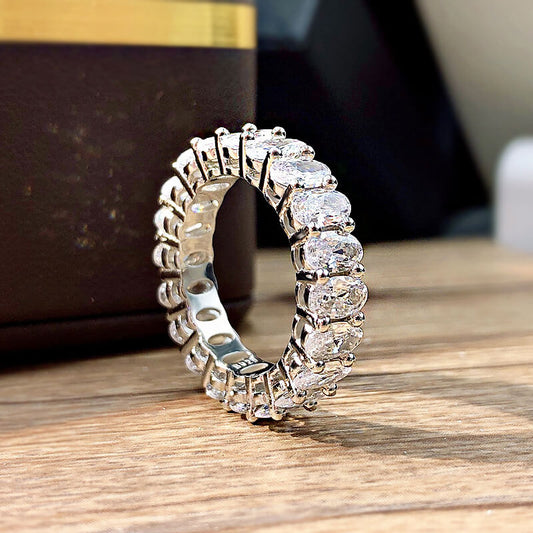 Bague en argent sterling Amour éternel