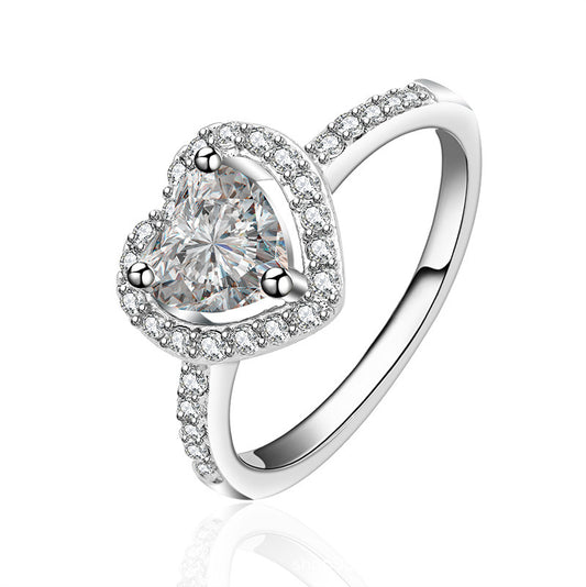 Wear Me Heart Cut Sterling Silver Ring-TL-Juri Elle