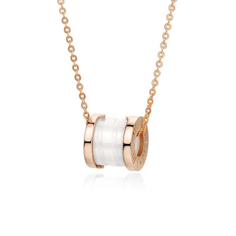 Wish Wheel Plated 14K Gold Necklace