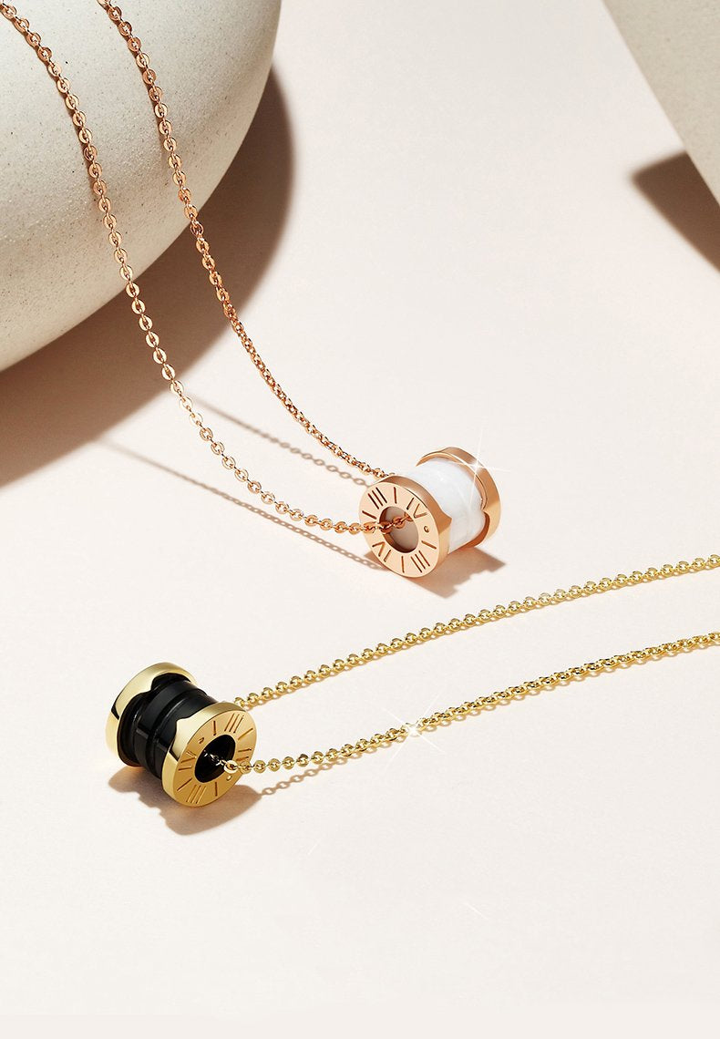 Wish Wheel Plated 14K Gold Necklace