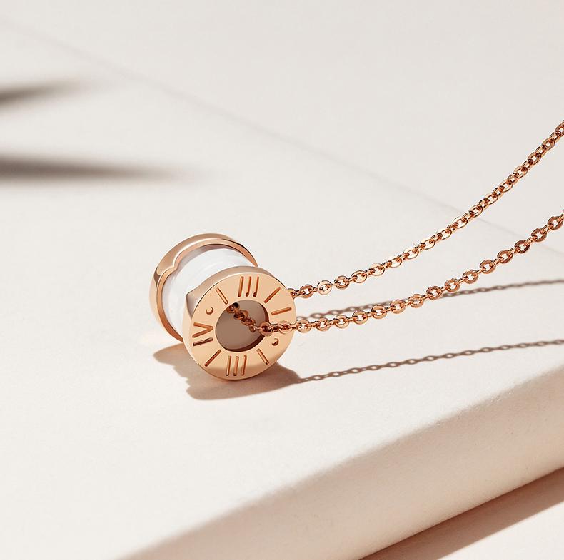 Wish Wheel Plated 14K Gold Necklace