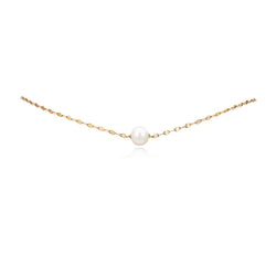 Exquisite Natural Pearls Sterling Silver Necklace