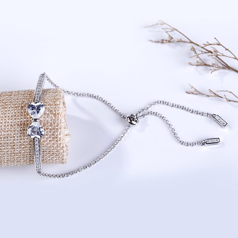 Two Heart Knot Bracelet-JE-Juri Elle