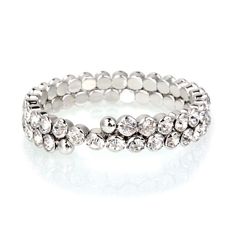 Asymmetric Tennis Bracelet-JE-Juri Elle