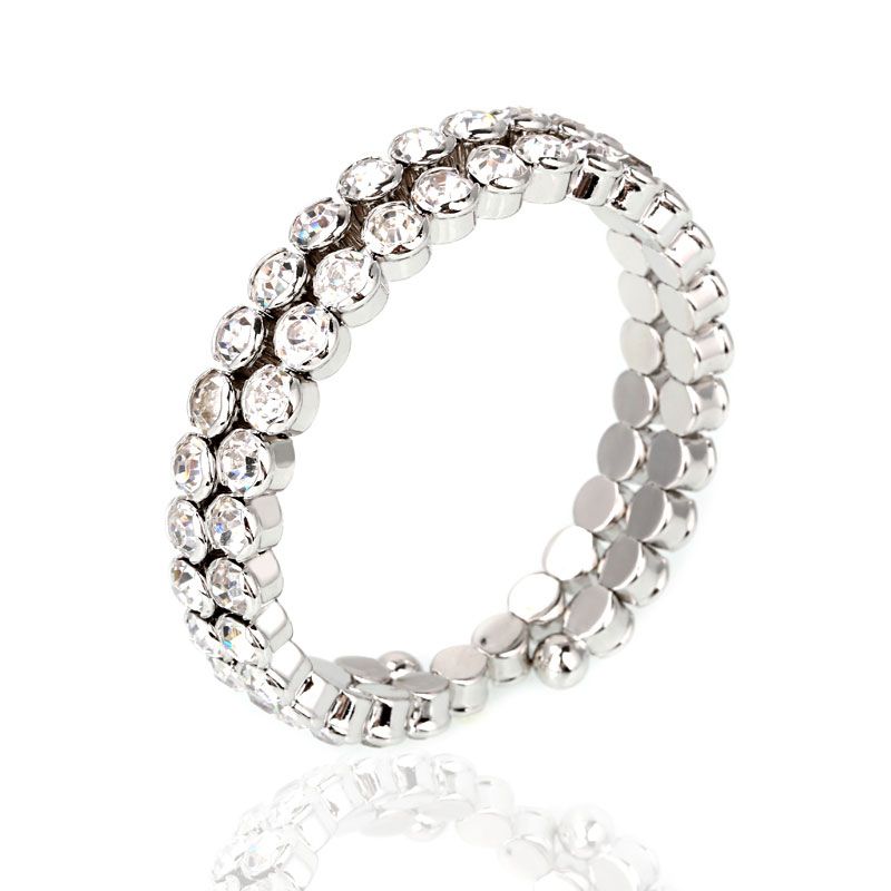 Asymmetric Tennis Bracelet-JE-Juri Elle