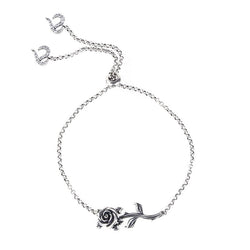 Heart Leaves Rose Branch Bracelet-JE-Juri Elle