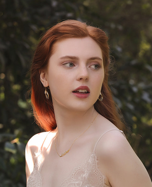 Love Letter Sterling Silver Necklace