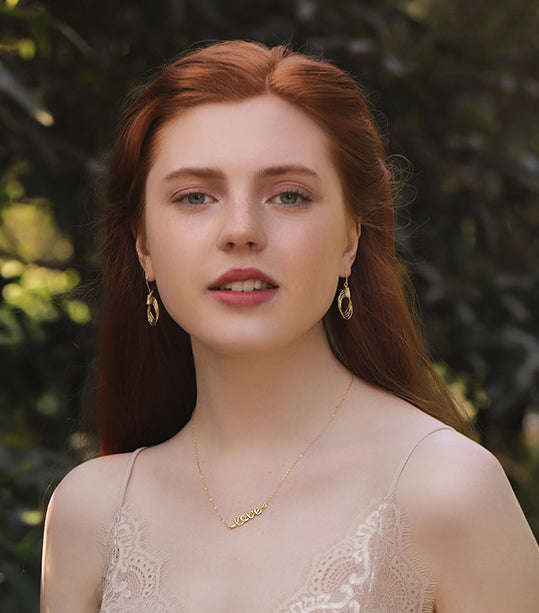 Love Letter Sterling Silver Necklace