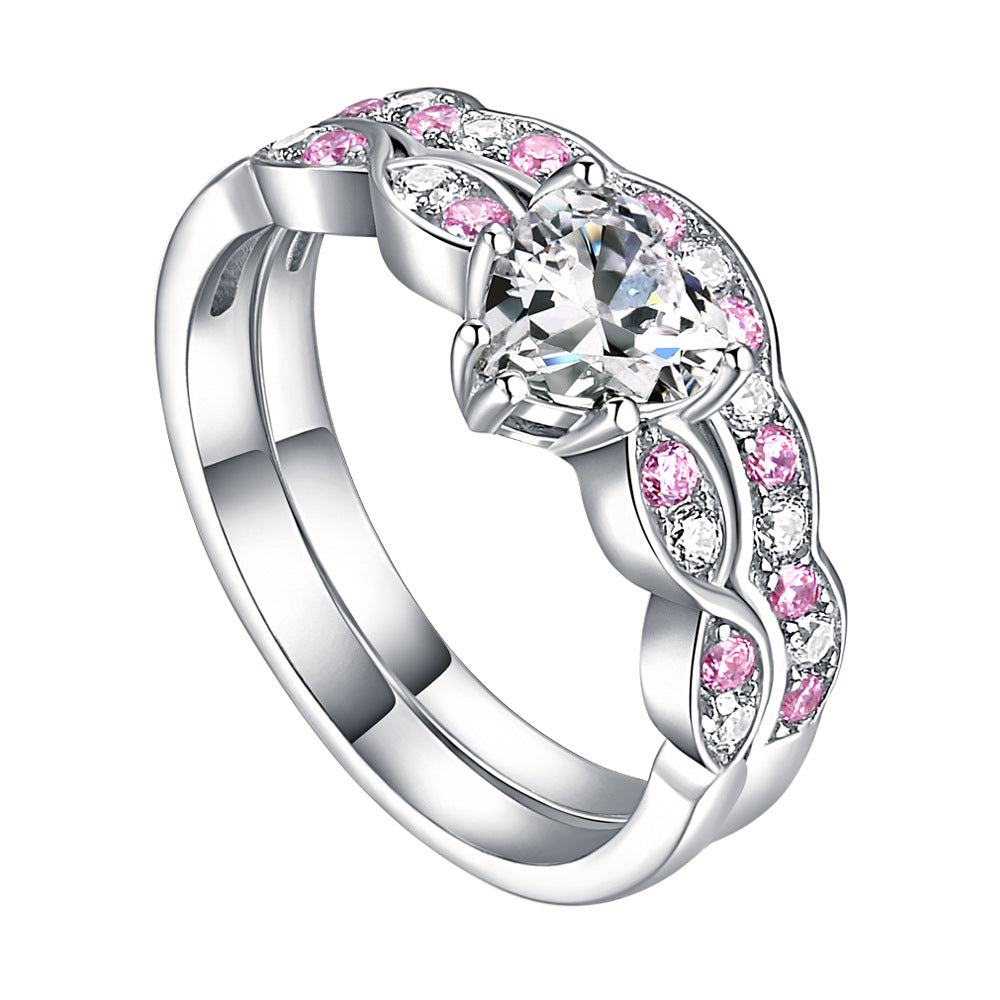 Eternal Heart Cut Sterling Silver Ring-TL-Juri Elle