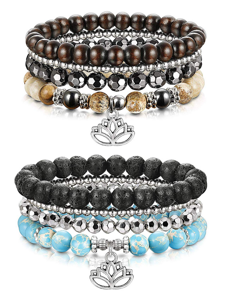 8 Pieces Bracelet Beads Set