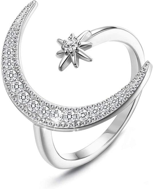 Moon Adjustable Rings