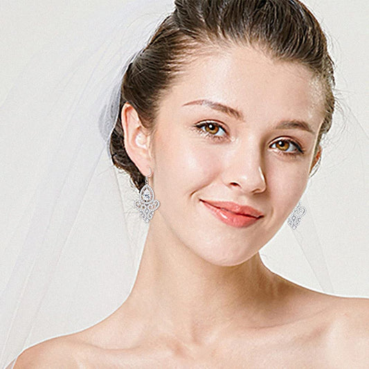 Dangle Wedding Earrings