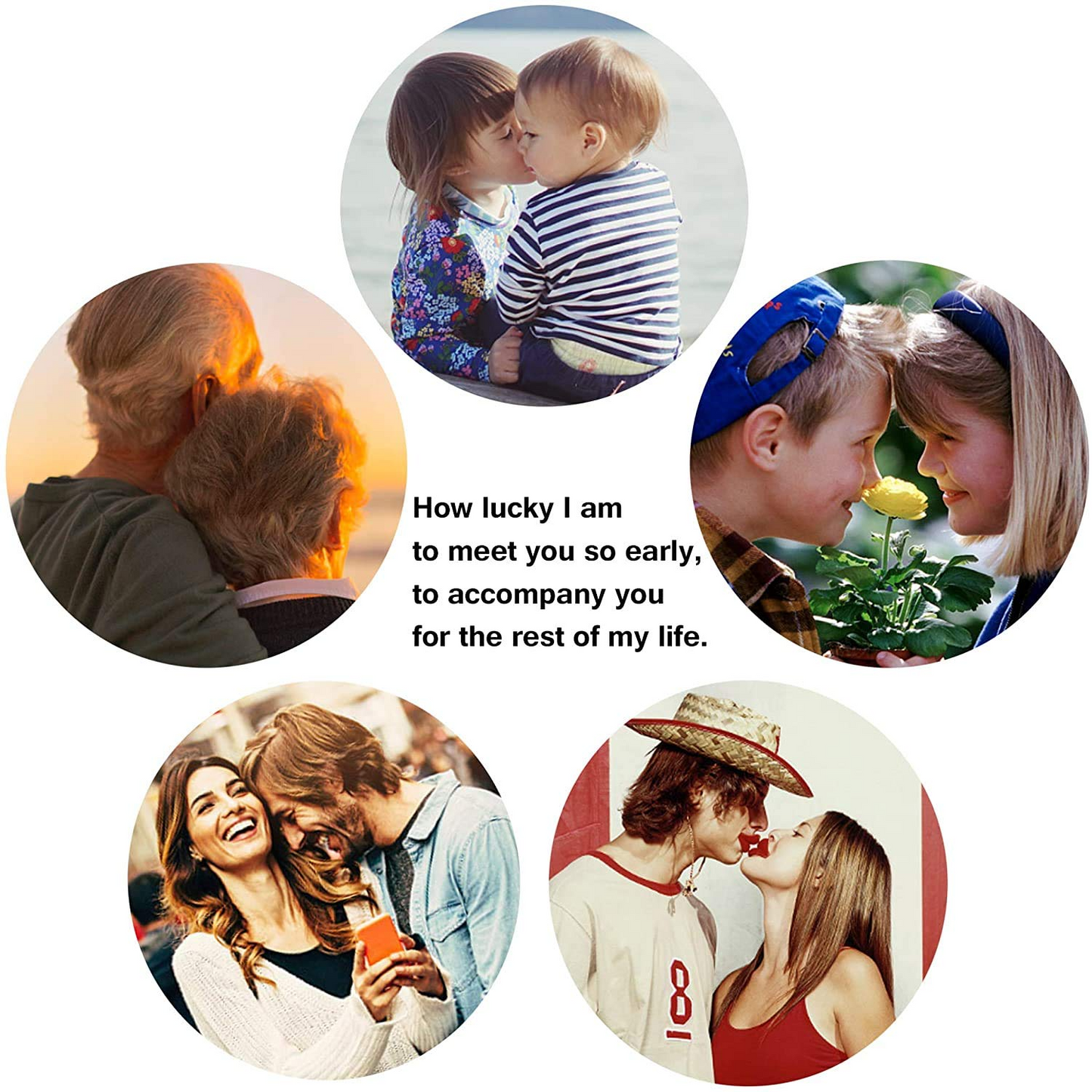 Couples Friendship Natural Lava Rock Bead Bracelets
