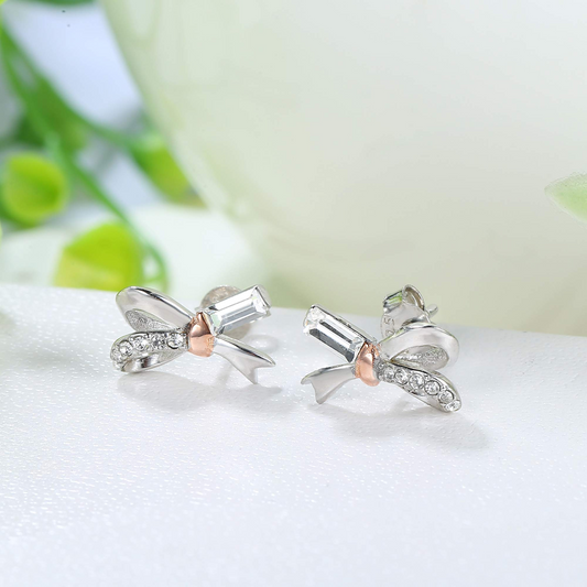 Bow Stud Earring