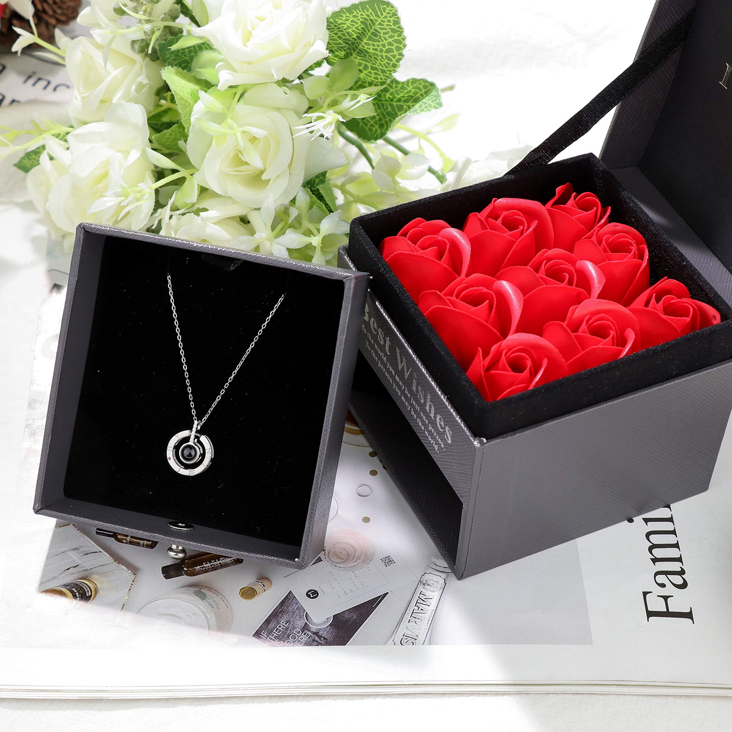 100 Languages I Love You Necklace