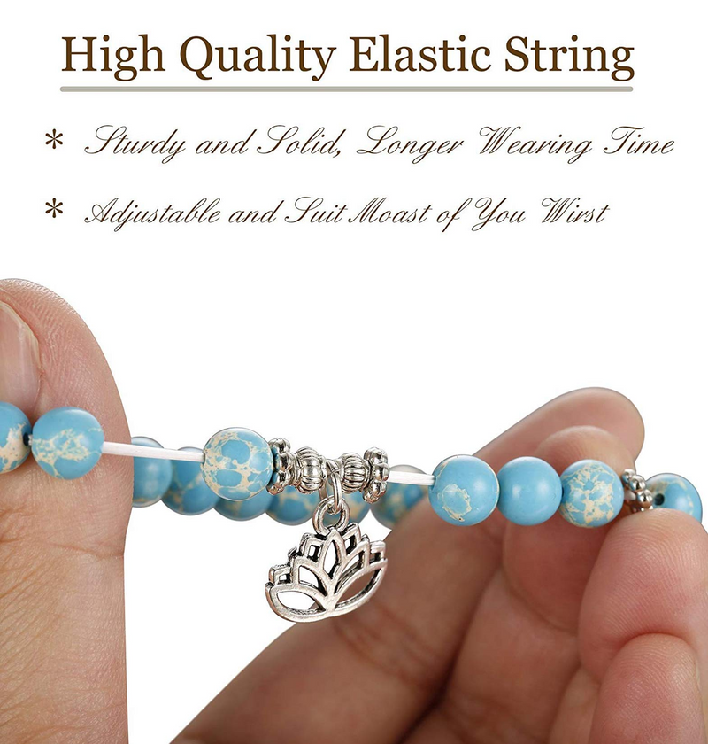 8 Pieces Bracelet Beads Set