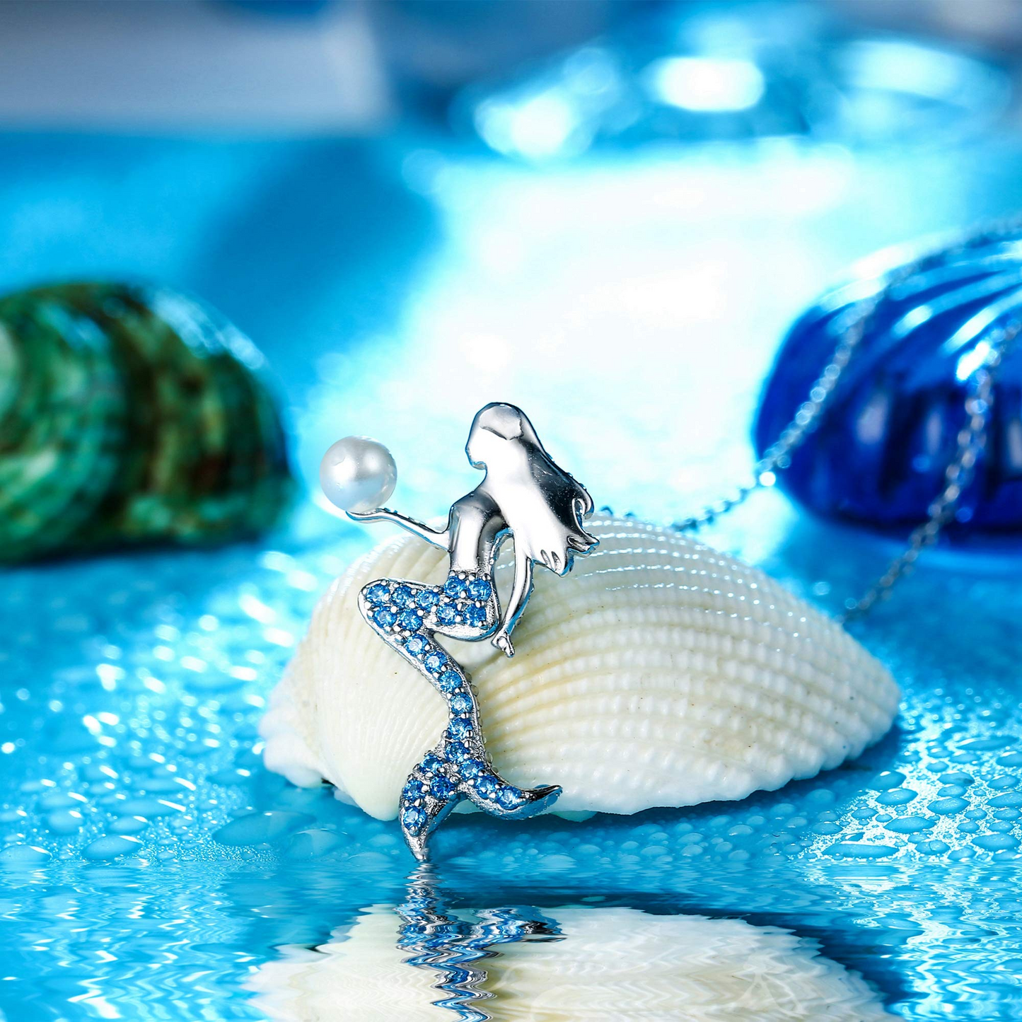 Cute Mermaid Necklace