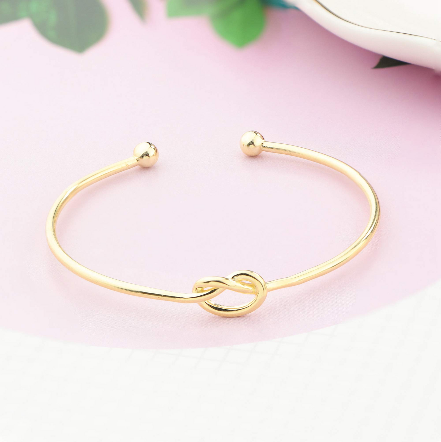 Love Knot Bangle Bracelets